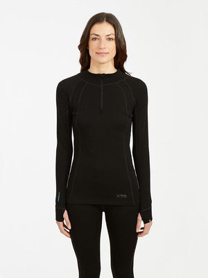 Merinould 230 1/2 Zip Termisk Skiundertrøje Dame - XTM DK