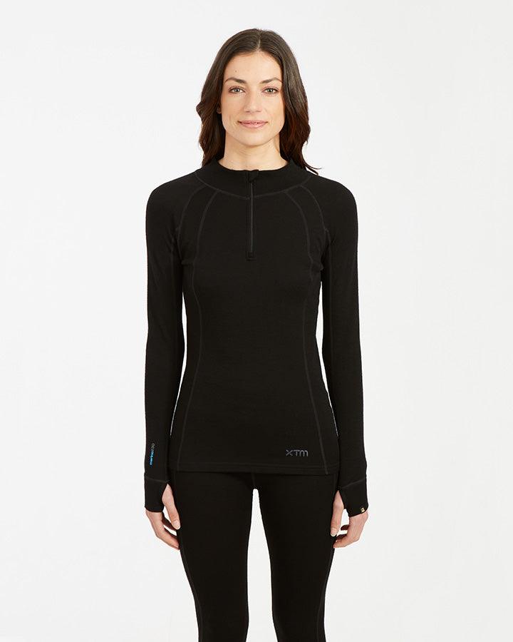 Merinould 230 1/2 Zip Termisk Skiundertrøje Dame - XTM DK