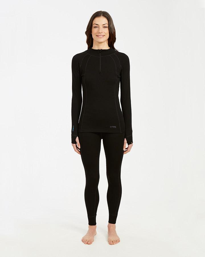 Merinould 230 1/2 Zip Termisk Skiundertrøje Dame - XTM DK