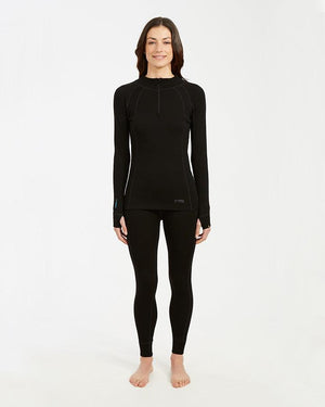 Merinould 230 1/2 Zip Termisk Skiundertrøje Dame - XTM DK