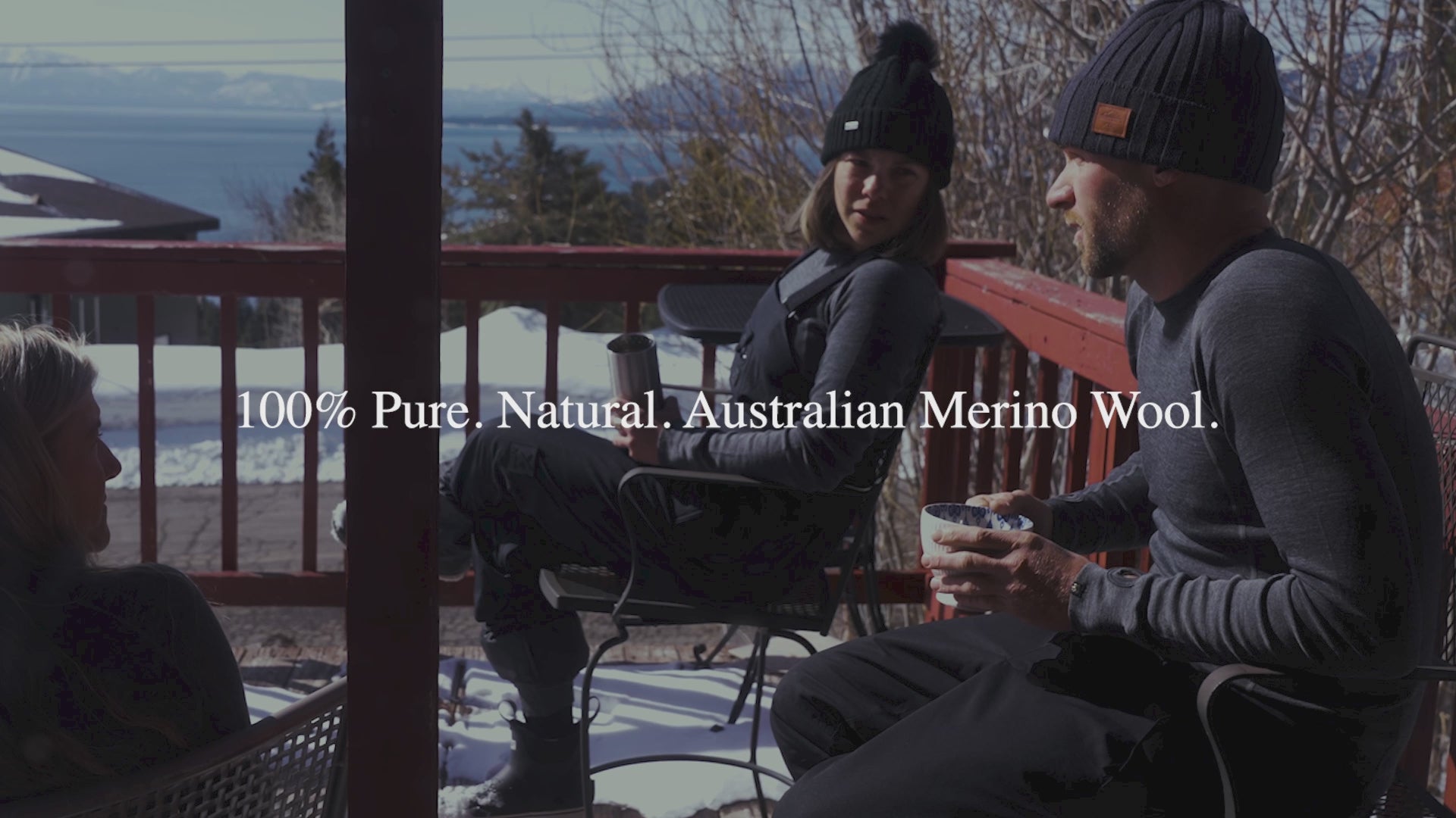 Indlæs video: Video om skiundertøj i 100% australsk merinould